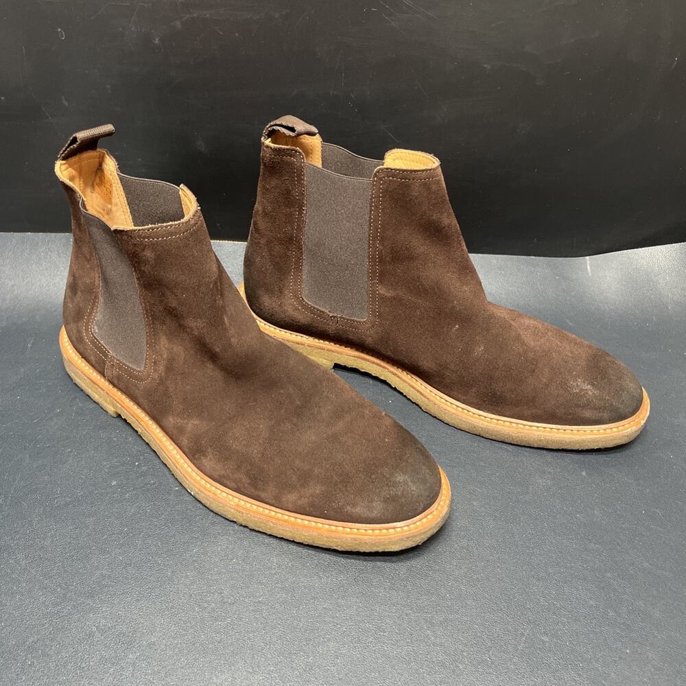 Banana Republic Brown Suede Crepe Chelsea Boot Men’s Size 10 US, EU 43.